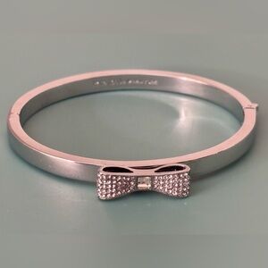 Kate Spade Silver Bow Bracelet